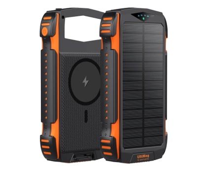 Powerbank 4smarts Powerbank Solarny TitanPack Rugged UltiMag 20000mAh black